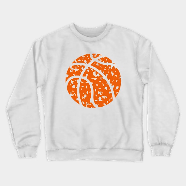 Basketball ball Crewneck Sweatshirt by Satic